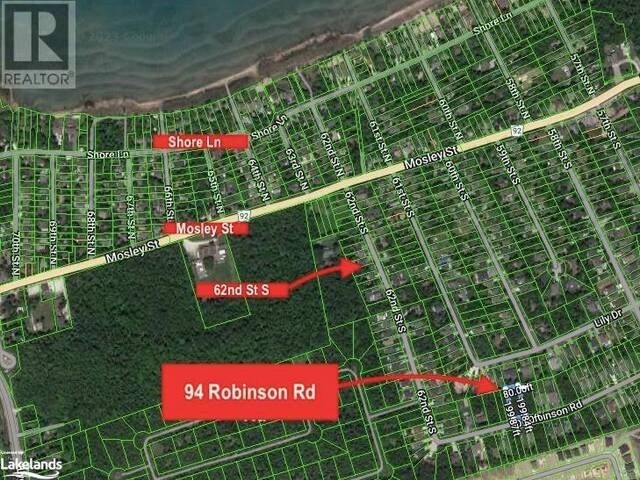 LOT 94 ROBINSON Road Wasaga Beach Ontario