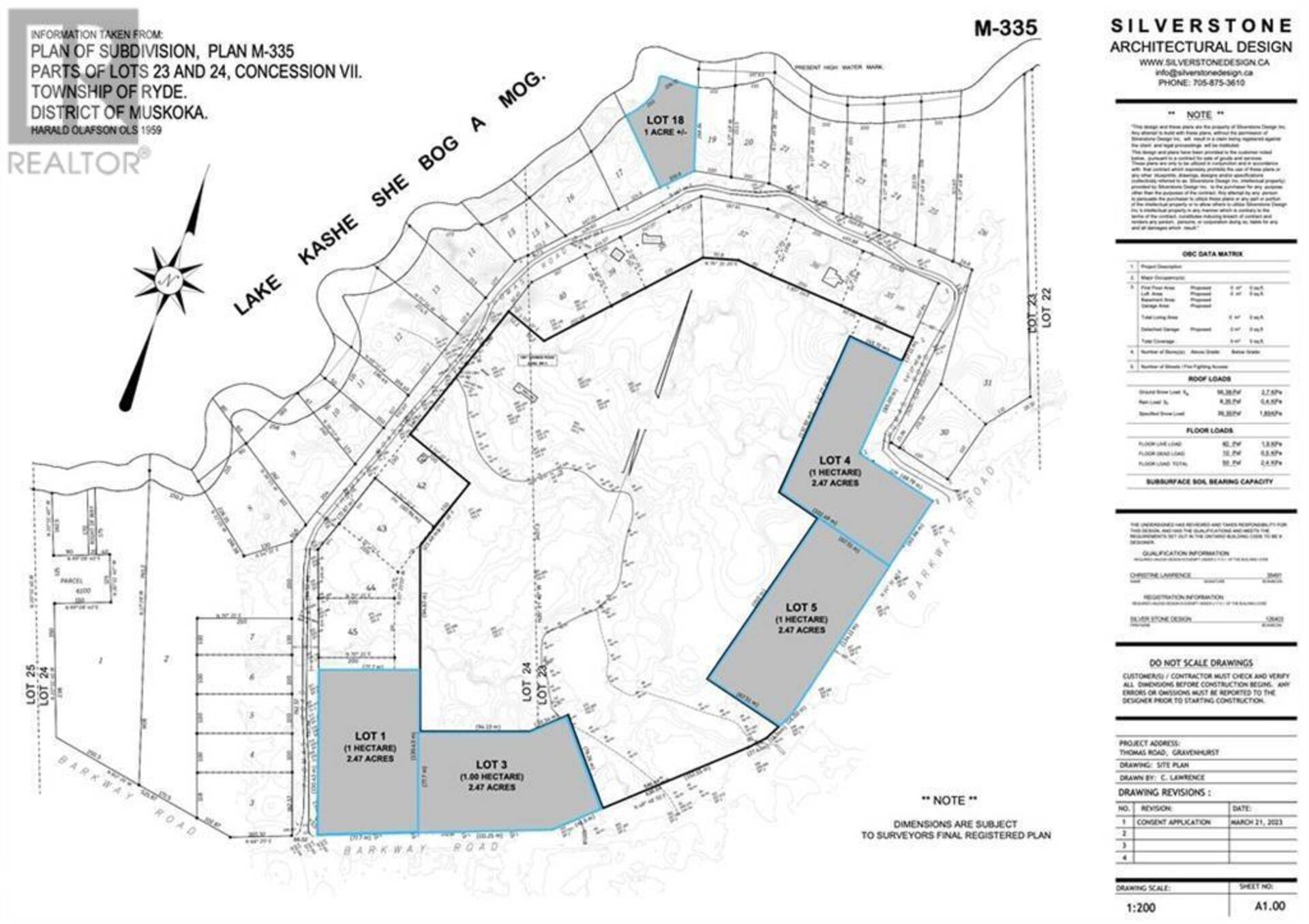 1067 THOMAS Road Unit# 1, 3, 4, 5 & 18 Gravenhurst