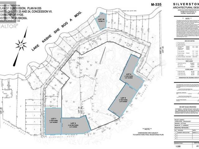 1067 THOMAS Road Unit# 1, 3, 4, 5 & 18 Gravenhurst Ontario