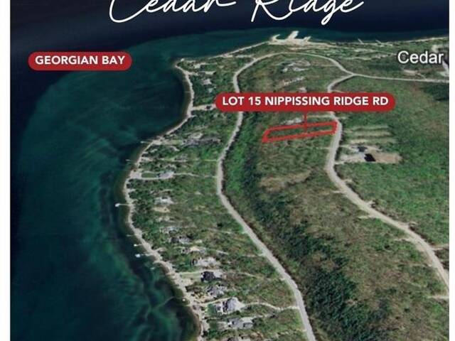 LOT 15 NIPPISSING RIDGE Road Tiny Ontario