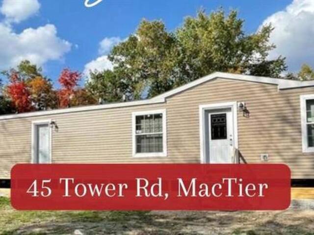 45 TOWER Road Unit# 4 MacTier Ontario