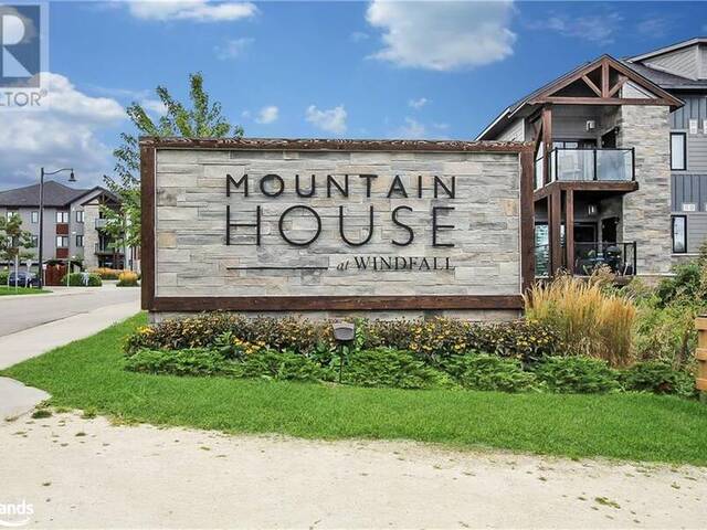 16 BECKWITH Lane Unit# 105 The Blue Mountains Ontario