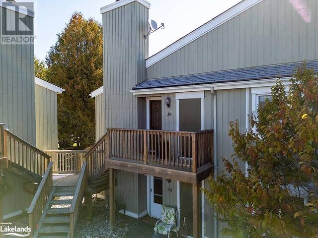 19 DAWSON Drive Unit# 39 Collingwood Ontario