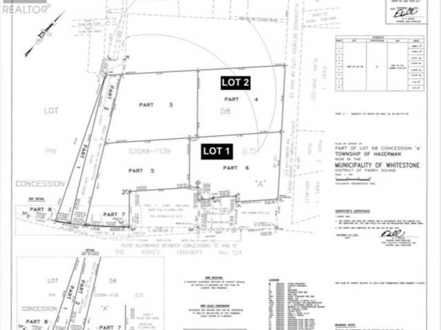 LOT 1 MOORE Drive Whitestone Ontario