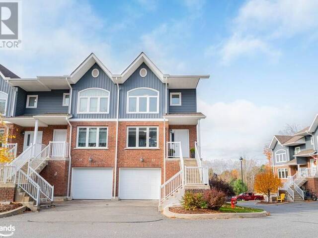 37 SILVER Street Unit# 15 Huntsville Ontario