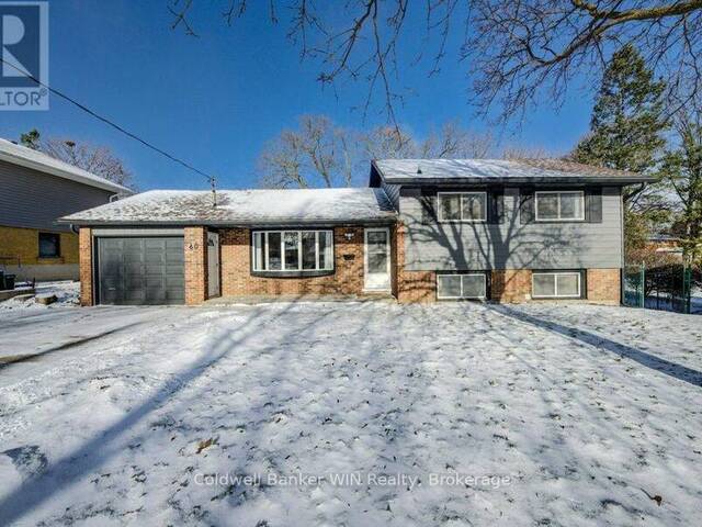 60 GILMOUR CRESCENT Kitchener Ontario