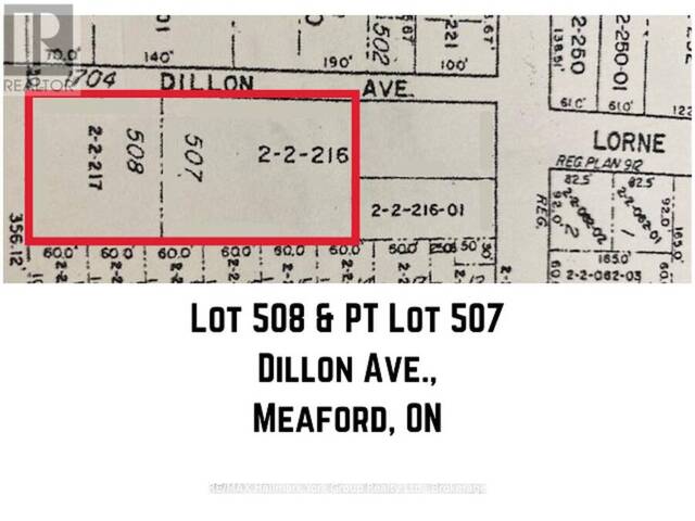 LOT 508 DILLON AVENUE Meaford Ontario