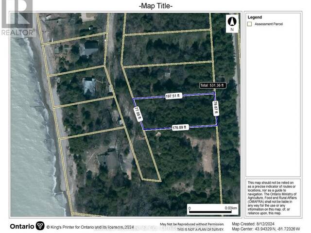 LOT 9 KIMBERLY DRIVE Ashfield-Colborne-Wawanosh Ontario