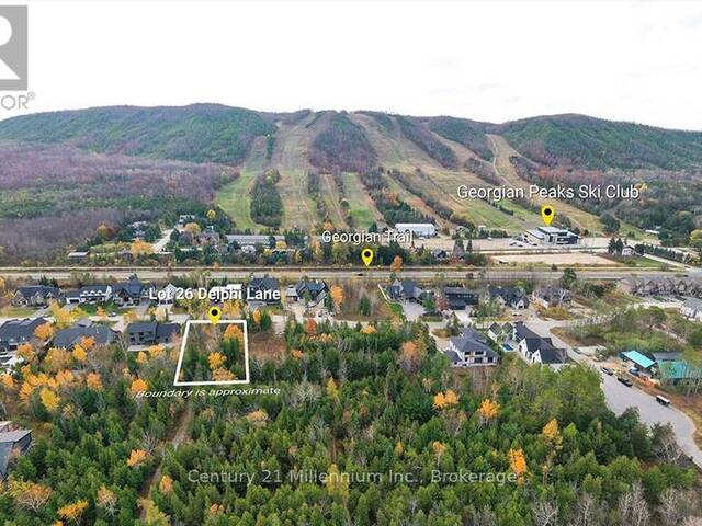 LOT 26 DELPHI LANE The Blue Mountains Ontario