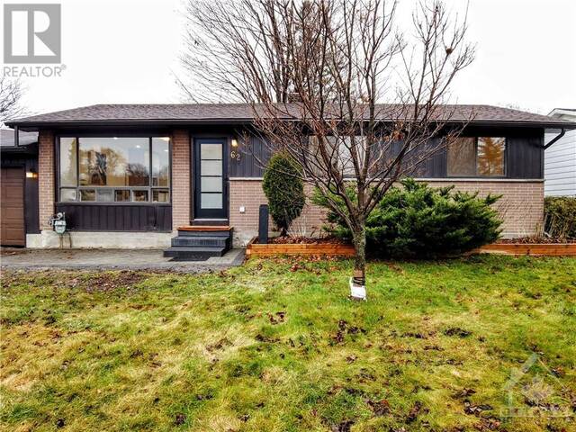 62 VIEWMOUNT DRIVE Ottawa Ontario