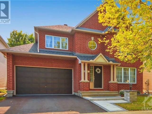 612 CHARDONNAY DRIVE Ottawa Ontario