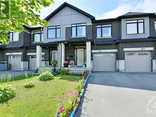 852 CLAPHAM TERRACE Stittsville Ontario