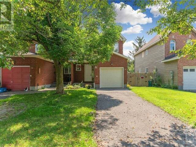 31 ROBARTS CRESCENT Ottawa Ontario