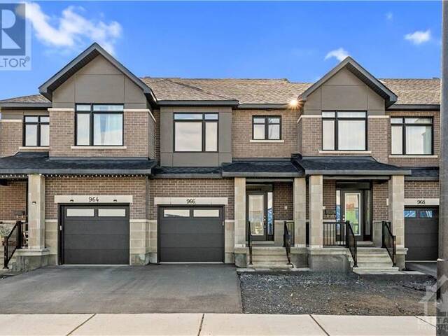 966 BRIAN GOOD AVENUE Ottawa Ontario