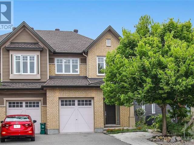 123 HIGHBURY PARK DRIVE Nepean Ontario