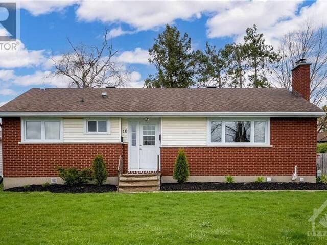 10 ROUNDHAY DRIVE Ottawa Ontario