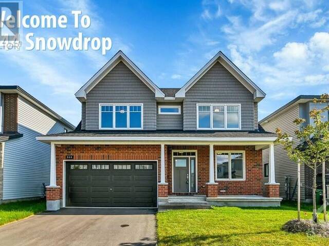 844 SNOWDROP CRESCENT Ottawa Ontario