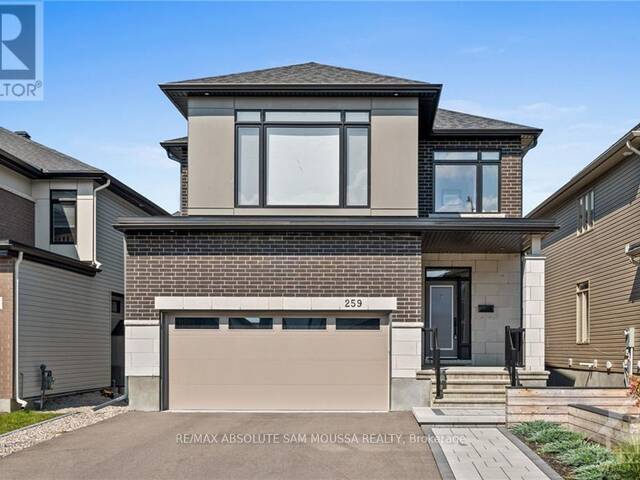 259 FOUNTAINHEAD DRIVE Ottawa Ontario