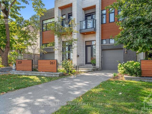 261 BEECHWOOD AVENUE Ottawa Ontario