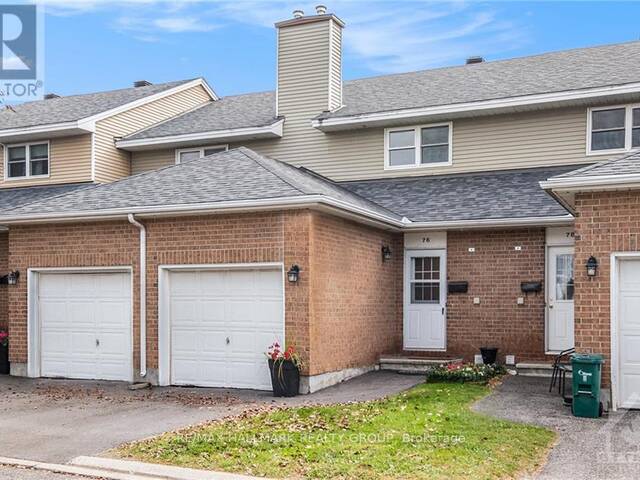 76 BENTBROOK CRESCENT Ottawa Ontario