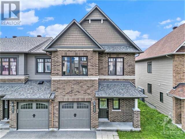 565 PETRICHOR CRESCENT Orleans Ontario