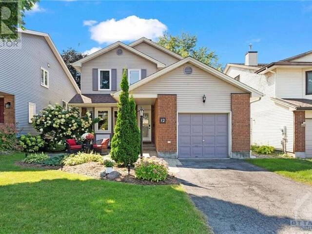 12 SADDLEHORN CRESCENT Kanata Ontario