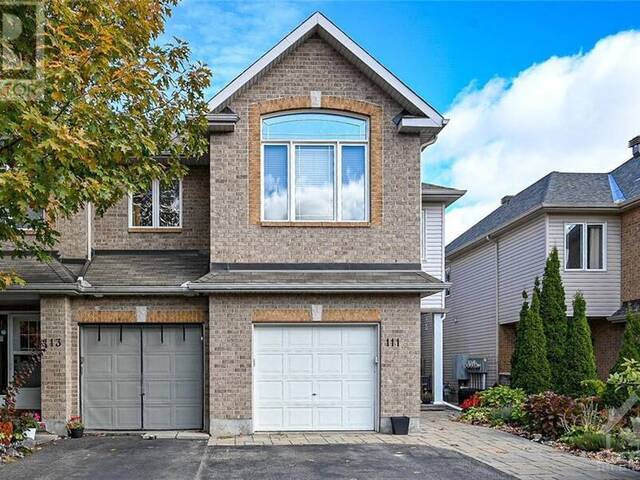 111 TALLTREE CRESCENT Ottawa Ontario