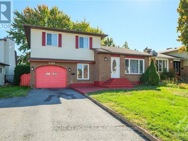 6104 VINEYARD DRIVE Ottawa Ontario