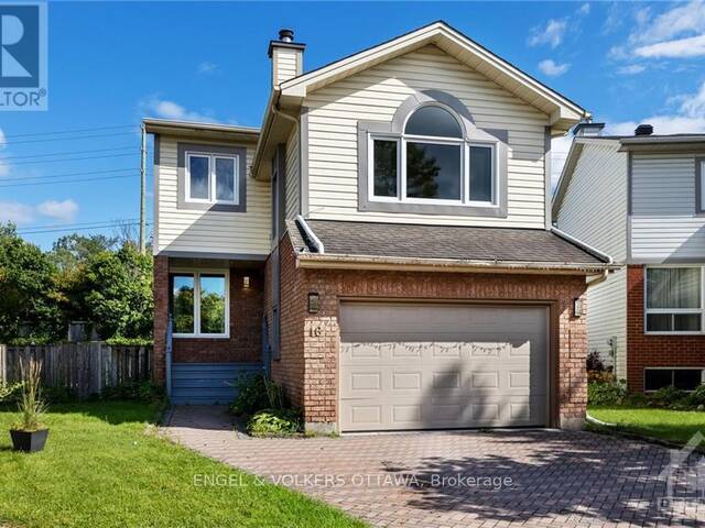 16 BURLINGTON CRESCENT Ottawa Ontario