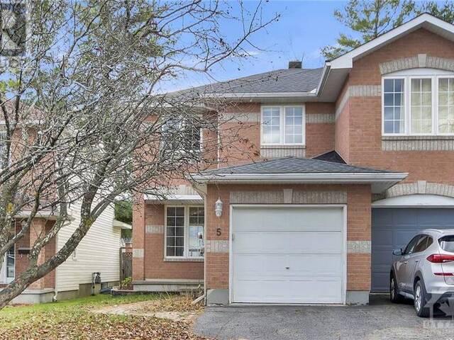 5 NEWCASTLE AVENUE Ottawa Ontario