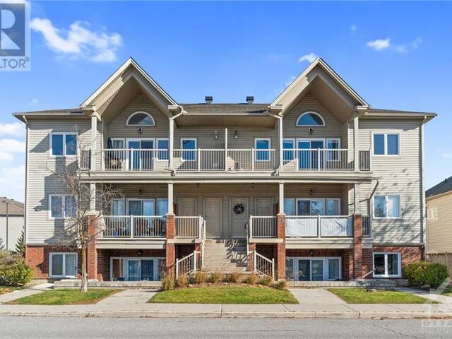 231 CRESTWAY DRIVE UNIT#J Ottawa Ontario