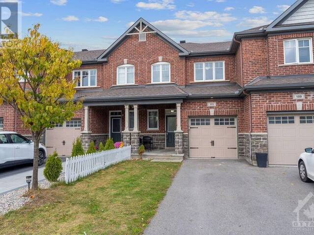 111 WESTPHALIAN AVENUE Ottawa Ontario