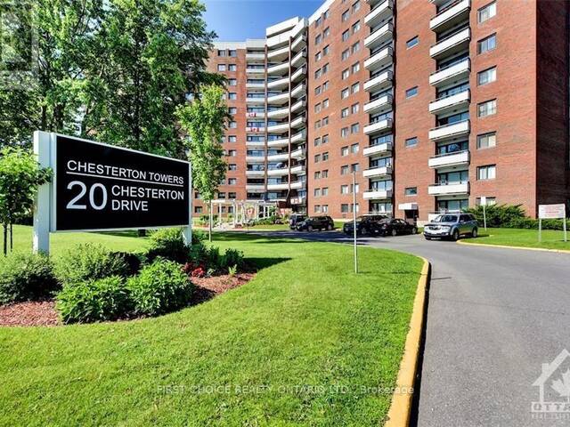 316 - 20 CHESTERTON DRIVE Ottawa Ontario