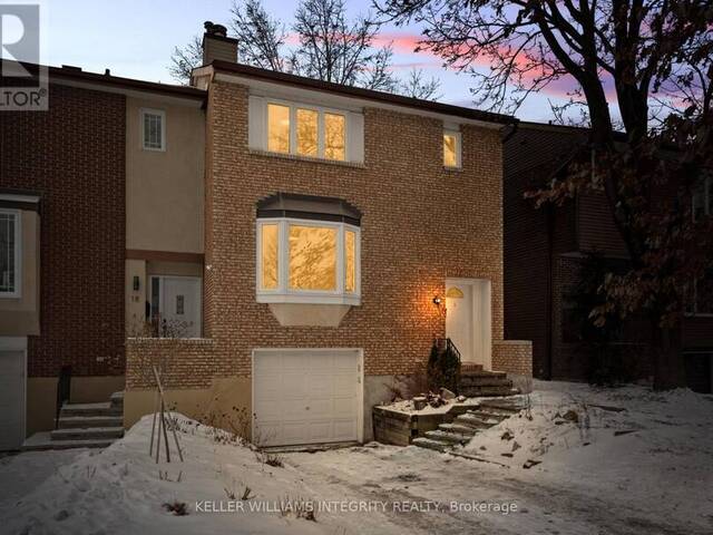 20 GILLESPIE CRESCENT Ottawa Ontario