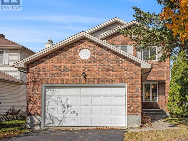 33 BRIDLE PARK DRIVE Ottawa Ontario