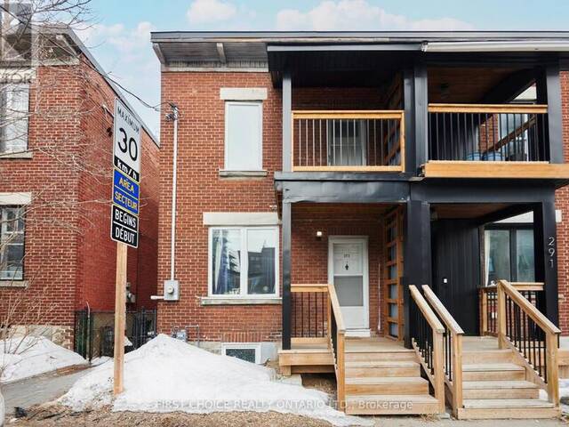 293 POWELL AVENUE Ottawa Ontario