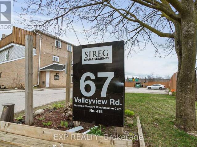 37 - 67 VALLEYVIEW ROAD Kitchener Ontario