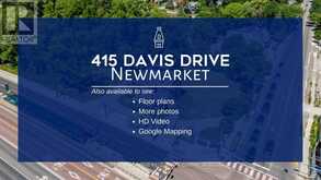 415 DAVIS DRIVE Newmarket 