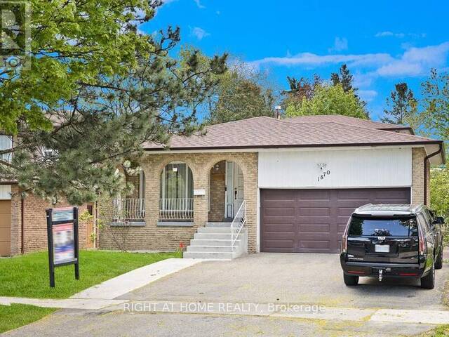 1870 ROSEFIELD ROAD Pickering  Ontario