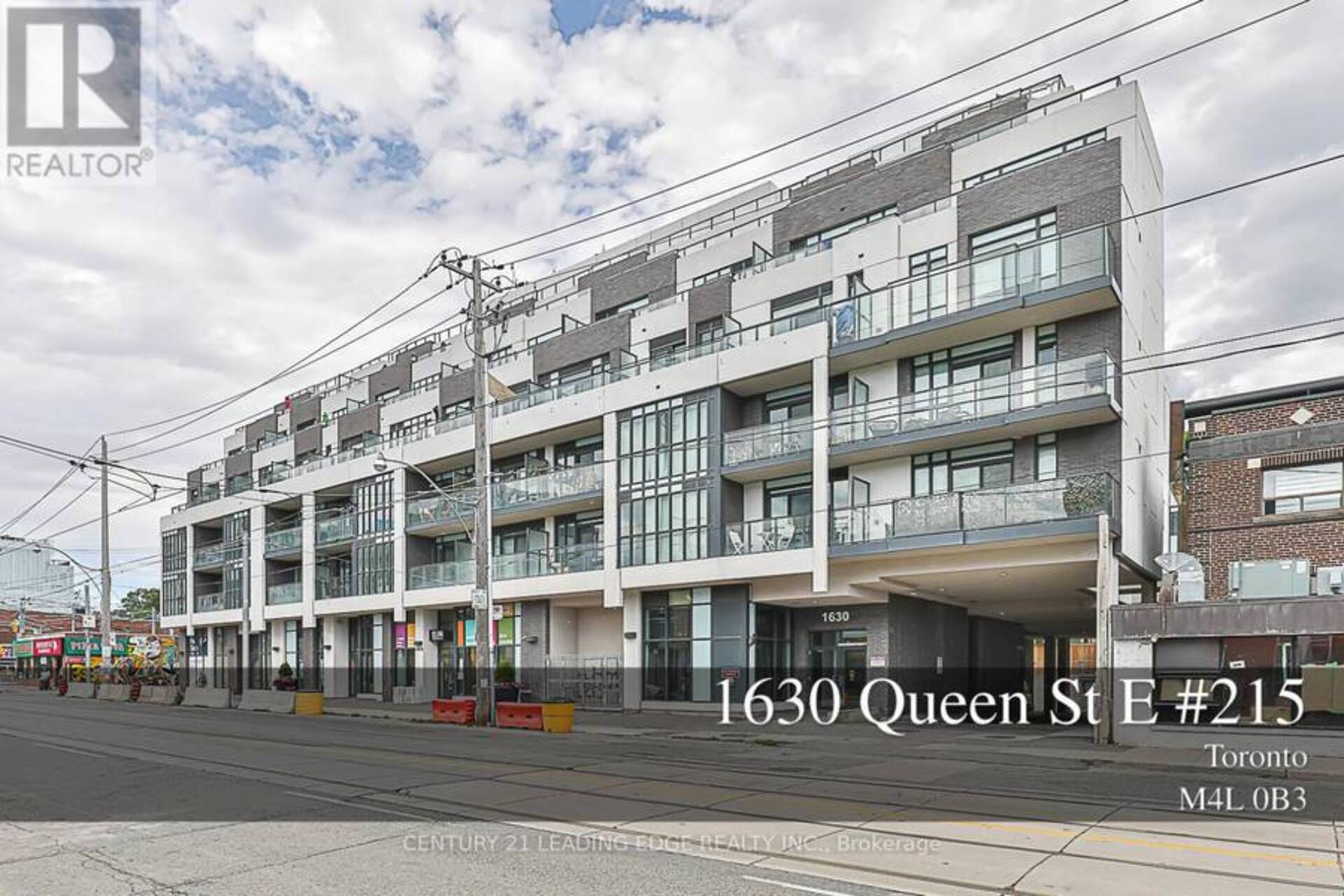 215 - 1630 QUEEN STREET E Toronto