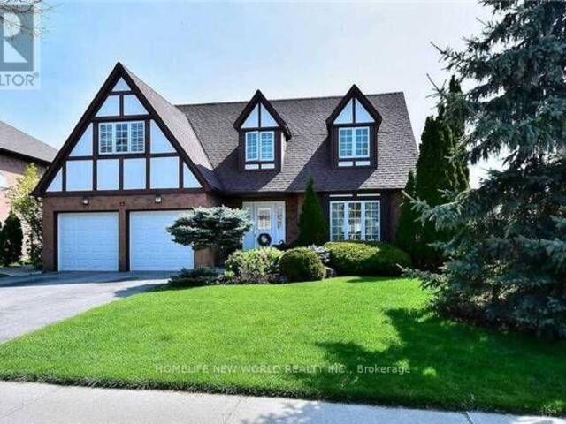 33 ASHFIELD DRIVE Richmond Hill  Ontario