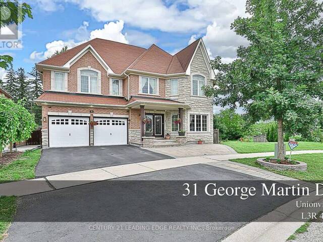 31 GEORGE MARTIN DRIVE Markham  Ontario