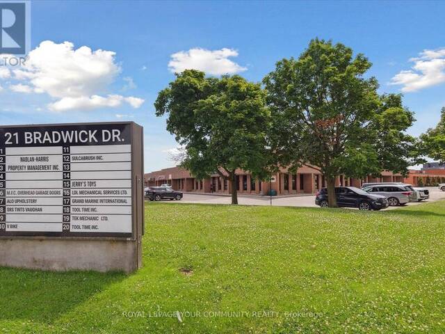 4 - 21 BRADWICK DRIVE Vaughan Ontario