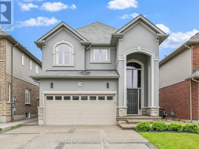 190 BELLAGIO AVENUE Hamilton Ontario