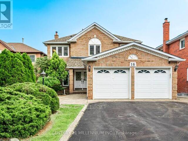 16 BROWNRIDGE COURT Brampton Ontario