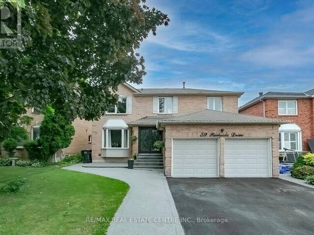 59 PARKSIDE DRIVE E Brampton  Ontario