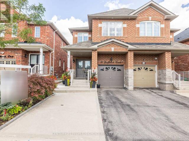 16 GULFBROOK CIRCLE Brampton Ontario