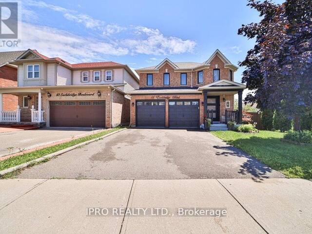 11 EARLSBRIDGE BOULEVARD Brampton  Ontario