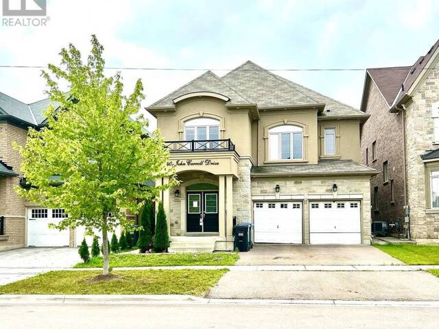 40 JOHN CARROLL DRIVE Brampton  Ontario