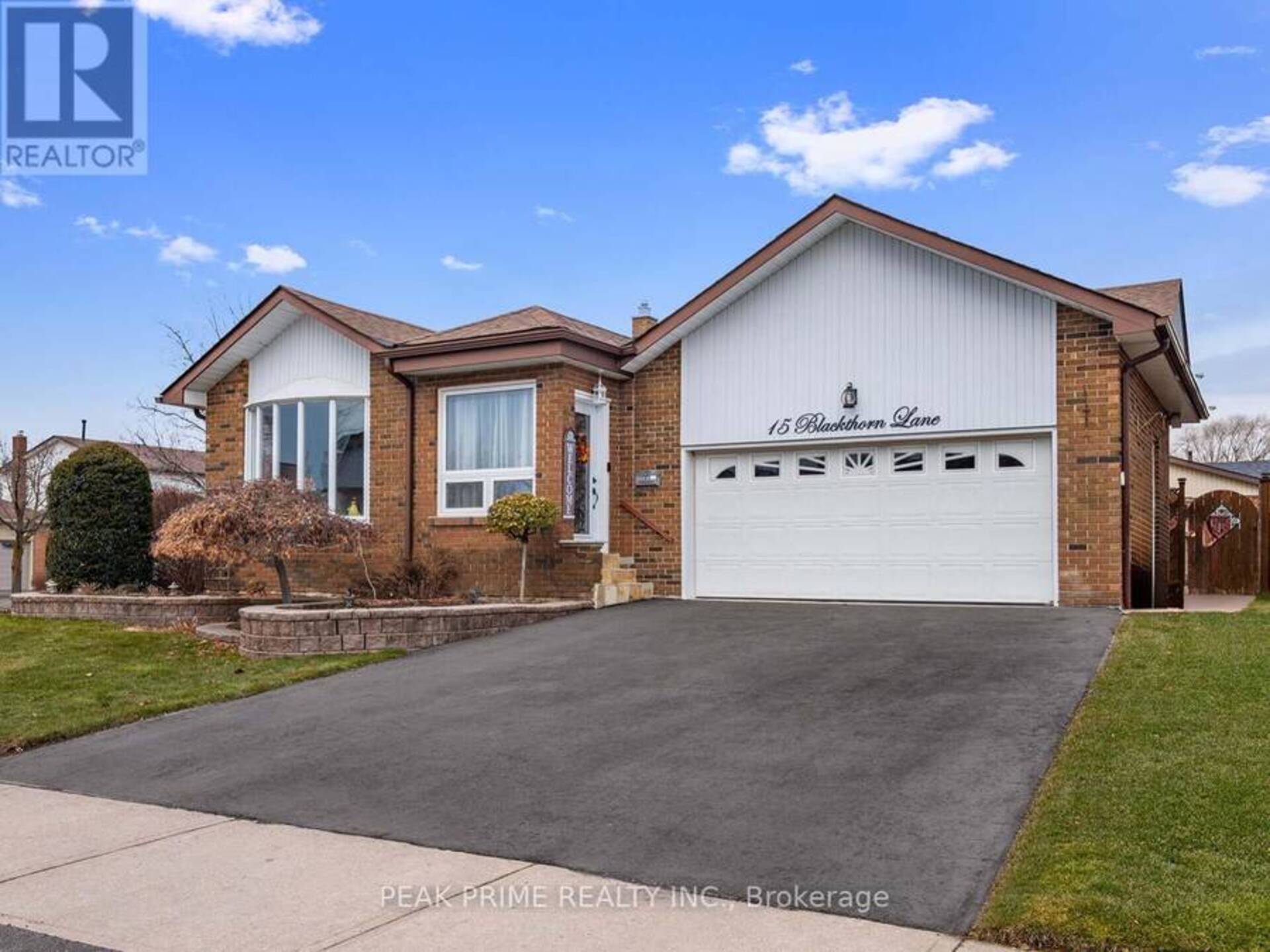 15 BLACKTHORN LANE Brampton